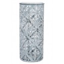 PHPH CYLINDRE IMPRIME MET BLEU L 13X30,5CM