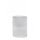 PHPH CYL SELENITE GRIS S 8X8X8CM