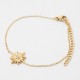 BRACELET SOLEIL DORE L15+5CM