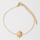 BRACELET SOLEIL DORE L15+5CM