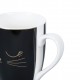 MUG COF MIAOU NOIR+DORE 35CL