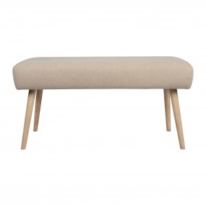 BANC ELEMENT ECRU 100X38X50CM