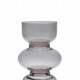 VASE ANIA GRIS D11XH18CM VERRE