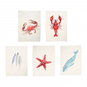 DECO ETOILE AMARRES BLEU 11X11