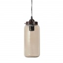 SUSPENSION LA HALLE FUME H30CM
