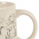 MUG LA FERME BLC+NR 35CL GRES