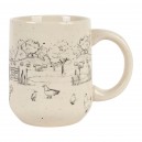 MUG LA FERME BLC+NR 35CL GRES