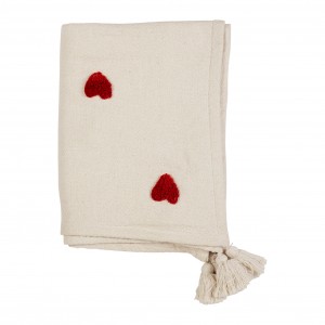 PLAID COEUR FAMILLE RG 170X130