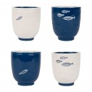 GOBELET ETE-MER BL OU BLC 17CL