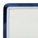 PLAT ETE A LA MER BLANC+BLEU 33X20CM PORCELAINE