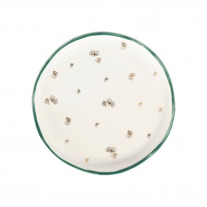 PLAT BEEZZ BLC D15 PORCELAINE