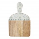 PLANCHE A DECOUPER SPLENDEUR BLANC 25X16X1.5CM MANGUIER