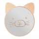 MIROIR CHATON NATUREL 23X26CM