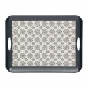 PLATEAU CRAZY NIGHT NOIR 46X34