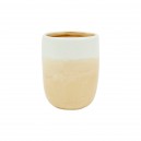 GOBELET VALLON BEIGE 10CL GRES