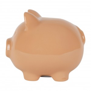 TIRELIRE COCHONNET PECHE 13X10