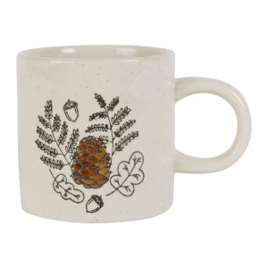 MUG CUEILLETTE BRUN+VERT 25CL