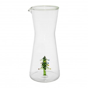CARAFE SAPIN NOEL VRT 1L VERRE