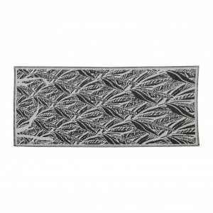 TAPIS MADERIA NOIR ECRU 180X80