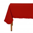 NAPPE CHAMBRAY ROUGE 160X160CM
