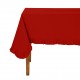 NAPPE CHAMBRAY ROUGE 160X160CM