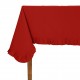 NAPPE CHAMBRAY ROUGE 160X160CM