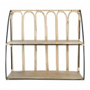 ETAGERE MUR 2N MONARQUE 61X56